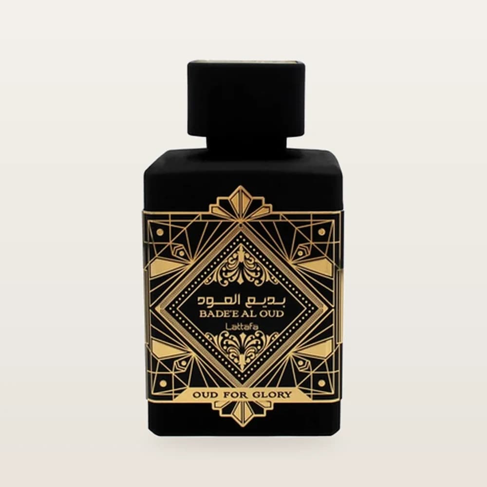 Frasco de Lattafa Oud for Glory 100 mL